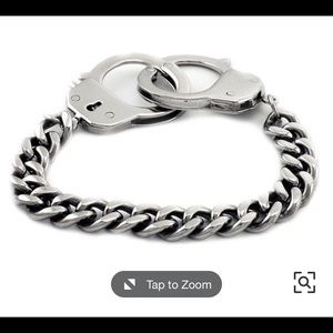 James Cavolini Stainless Steel 8.25" Bracelet